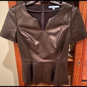 Leather shirt